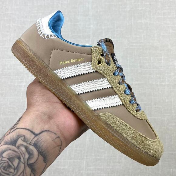 Adidas x Wales Bonner Samba Nylon “Desert White" Women 5.5 - Picture 1 of 5